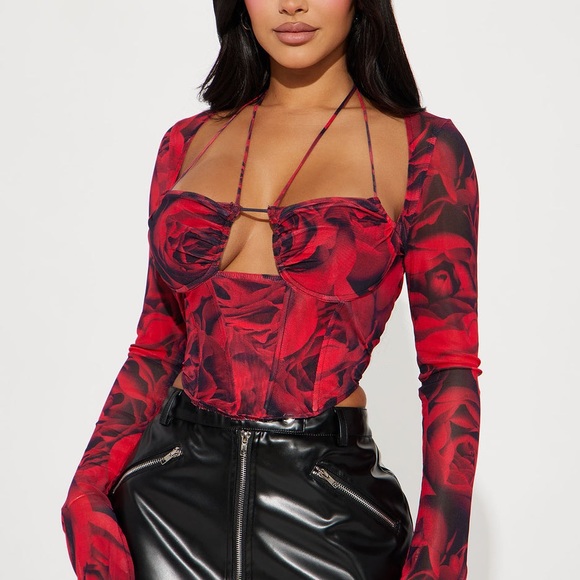 Brand New Fashion Novas a corset Top - Picture 2 of 3